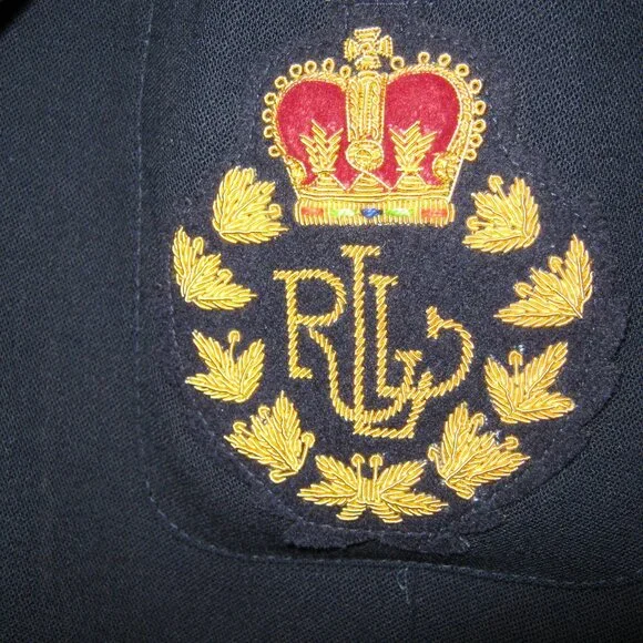 Lauren - Ralph Lauren Navy Blazer - New Never Worn w/Tags - Size 14 - Picture 2 of 10